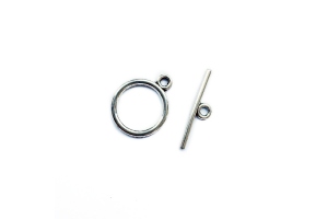 Застібка-тогл, 18*14 мм, античне срібло